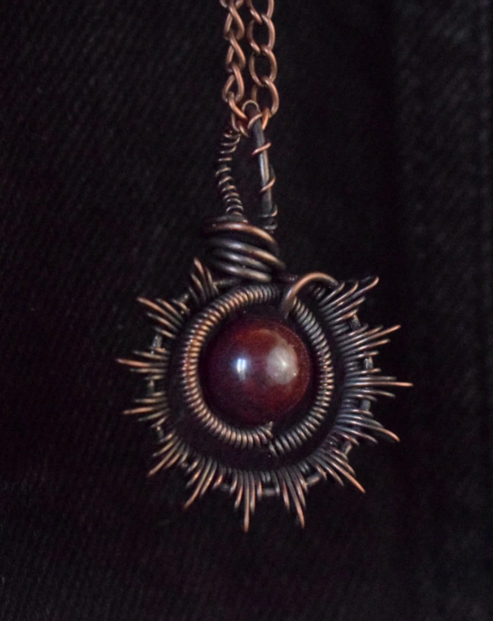 Red Jasper Sun Talisman 2