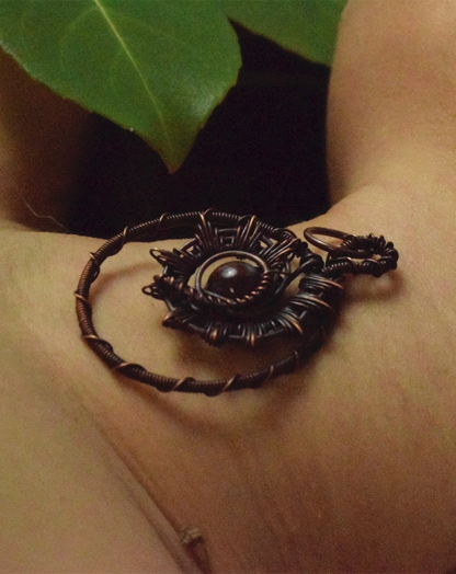 Red Jasper Sun Talisman