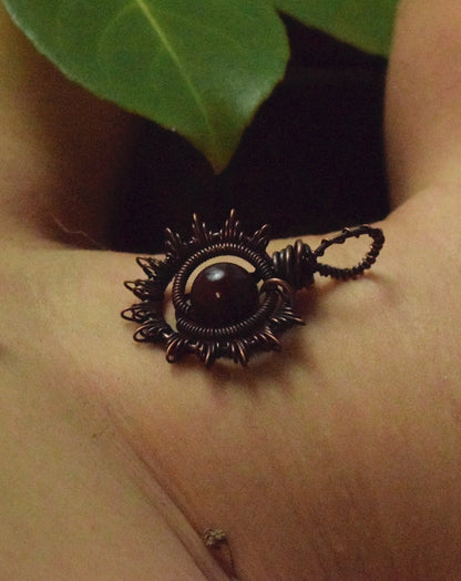 Red Jasper Sun Talisman 2